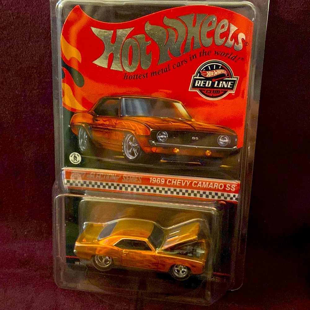 Hot Wheels Red Line Club!! 1969 Chevy Camaro SS!